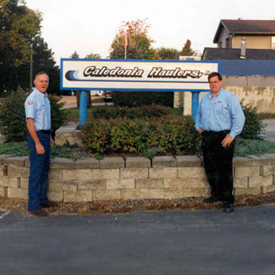In 1998, Harold Heaney Sr Retired at Caledonia Haulers