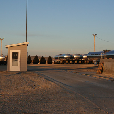 In 2011, Caledonia Haulers Installed a New Scale to the Milk Receiving Plant.