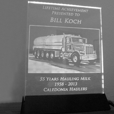 In 2013, Bill Koch Retired from Caledonia Haulers