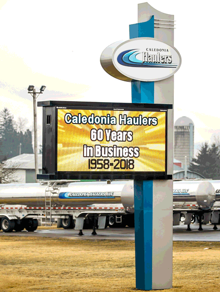 CaledoniaHaulers CommunitySign CaledoniaHaulers CommunitySign