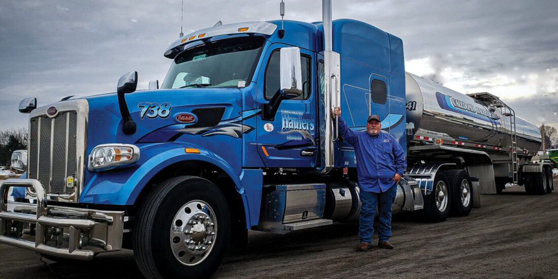 Manley, Royal Caledonia Haulers Truck Transporting Bulk-Liquid